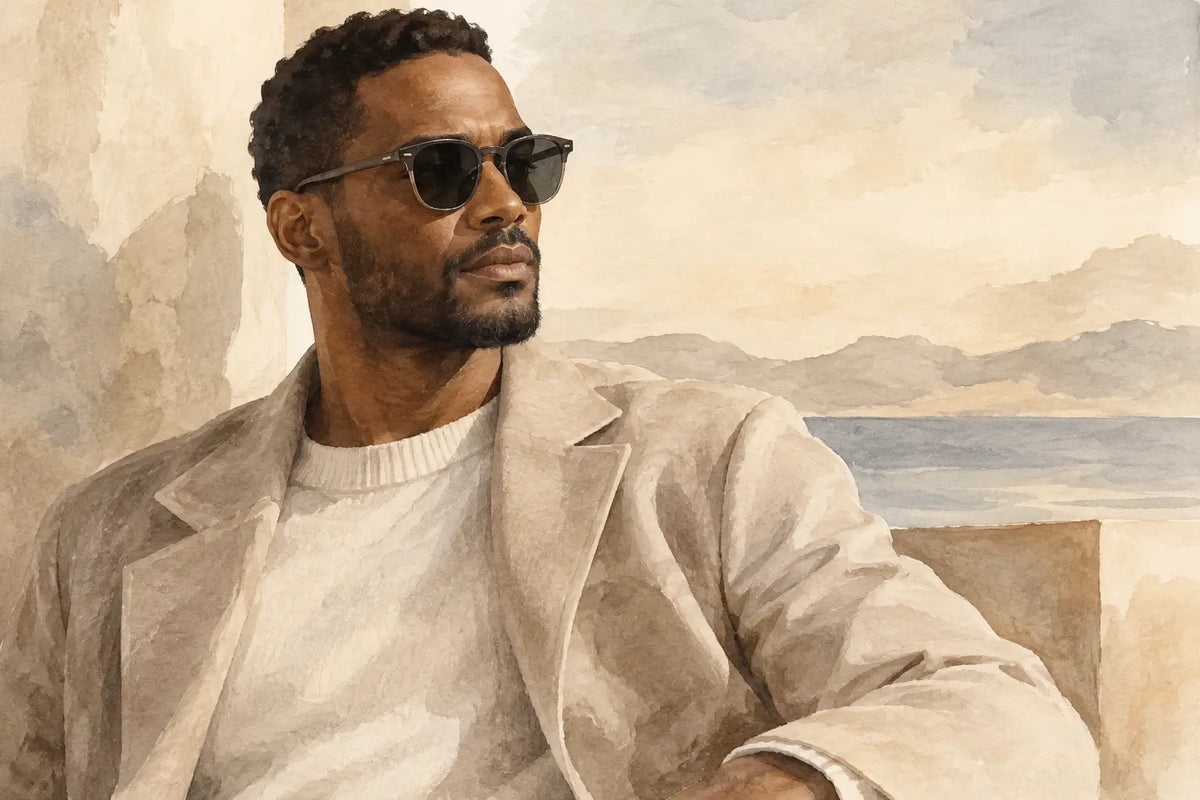 How to Wear Understated Sunglasses With Intention
