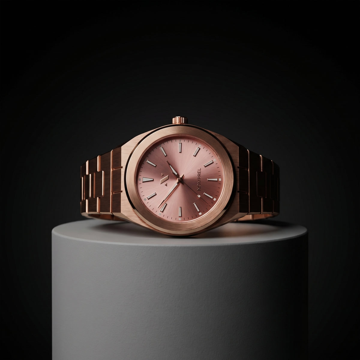 NCMPRBL Elevate Link 42mm luxury Swiss quartz watches in premium stainless steel, displaying a range of distinctive dial colorways and quick-release bracelets.